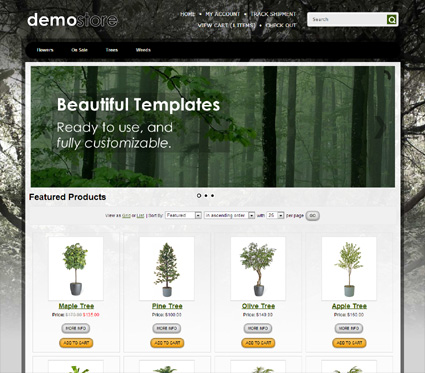 View a demo of the kerby Template Package